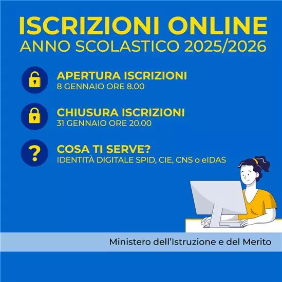 Iscrizioni scolastiche A.S. 2025/2026